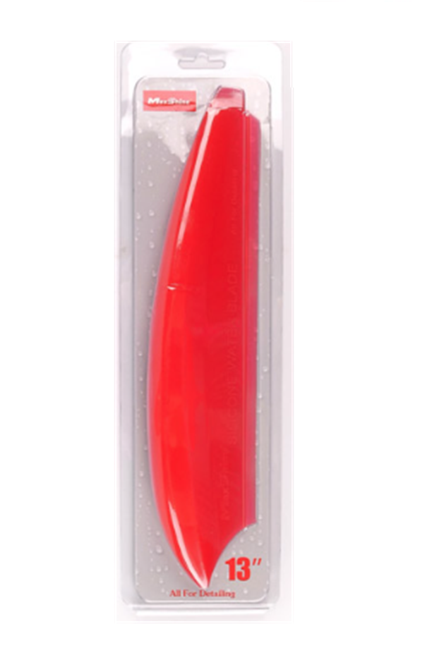 Maxshine 7011022: 11.5" Silicone Soft Water Blade w/Anti-Slip Handle