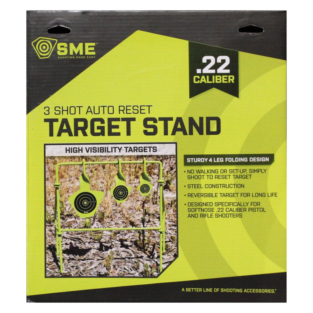 SME SME-ST22FLD  Steel Folding Spinning Rimfire Target