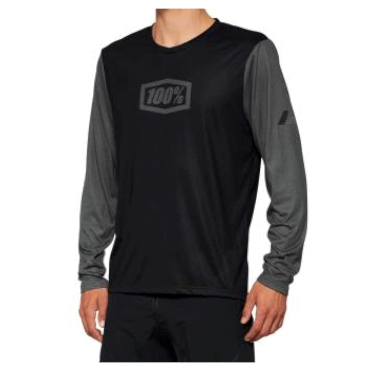 100 Percent - 100% Airmatic Ls Jsy Blk Lg (40019-00002)