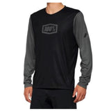 100 Percent - 100% Airmatic Ls Jsy Blk Lg (40019-00002)