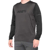 100 Percent - 100% Ridecamp Ls Jsy Blkcha Sm (40028-00000)