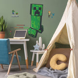 RoomMates RMK5360GM  Minecraft Creeper Giant Peel & Stick Wall Decals -1 Sheet