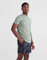 SAXX SXSC14-TRG-S  All Day Aerator Tee -SIZE: Small, Tar Green Camo