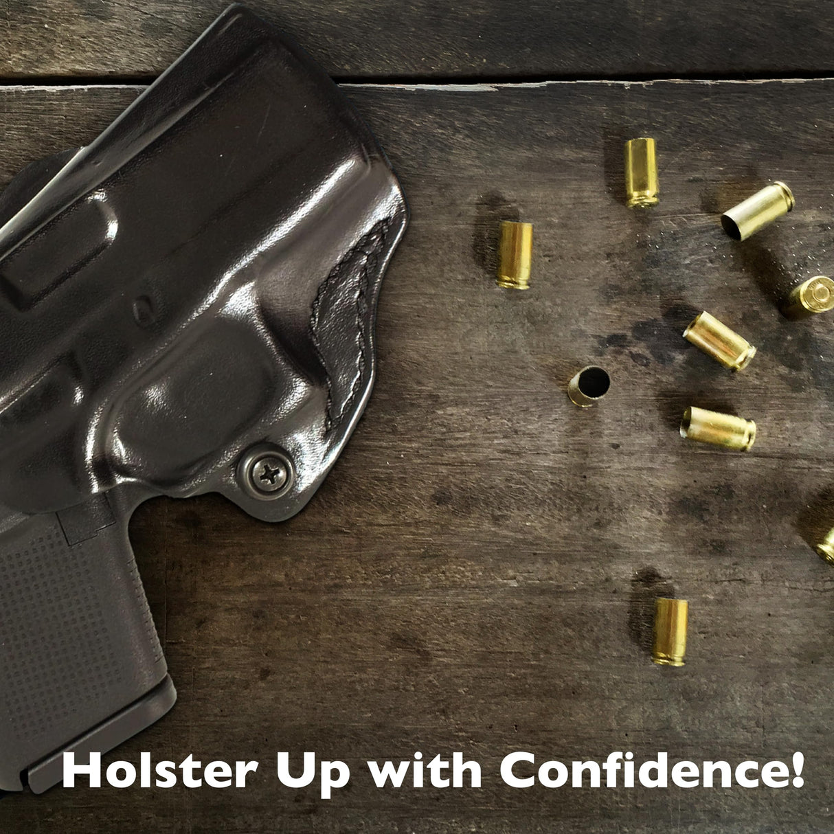 DeSantis 019BA8BZ0 Mini Scabbard Pancake Gun Holster (Right Hand) -Black