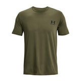 Under Armour 1326799-390-LGT: UA Men's Sport Short Sleeve Shirt -Large, Marine Od Green/Black