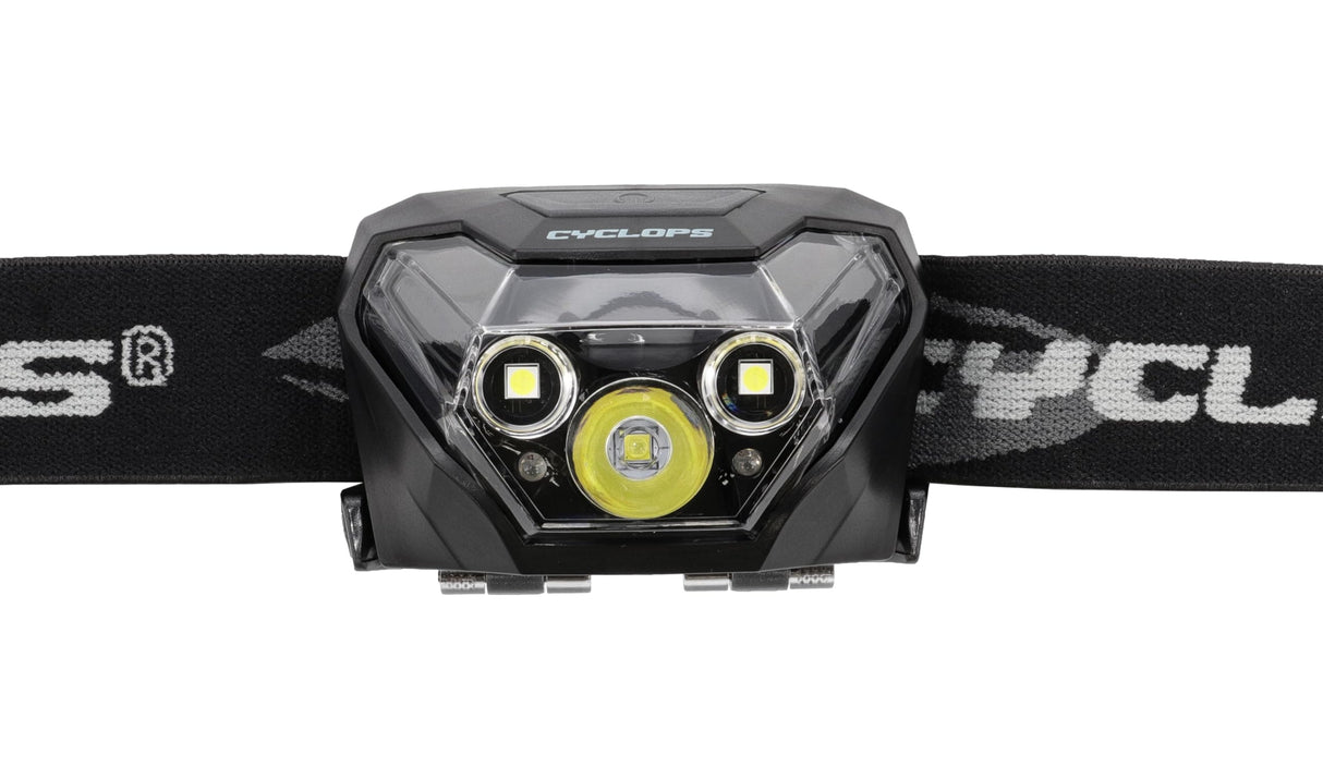 Cyclops CYC-HL500: 5W Cree LED 500 Lumen Headlamp w/Red LED & Black Strap