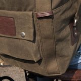 Oxford - Heritage Panniers Khaki 40L Khaki (OL578) Saddle Bag/Panniers