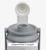 Igloo 00071379 46oz Stainless Steel CHUG Bottle, White