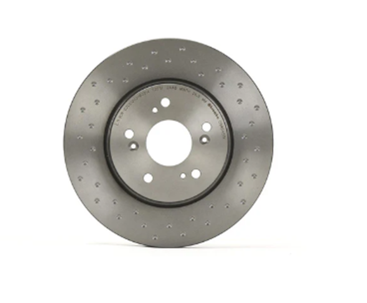 Brembo 09.B648.1X: XTRA Drilled Front Disc Brake Rotor  (FITS: 07-09 Acura RDX / 08 & 12 Honda CR-V)