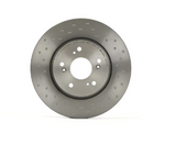 Brembo 09.B648.1X: XTRA Drilled Front Disc Brake Rotor  (FITS: 07-09 Acura RDX / 08 & 12 Honda CR-V)