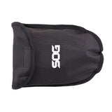 SOG Entrenching Tool- 18.25 Inch Folding Survival Shovel with Wood Saw Edge and Tactical Shovel Carry Case- Black (F08-N)