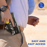 DeSantis 019BAX7Z0 Mini Scabbard Gun Holster (Right Hand) -Black