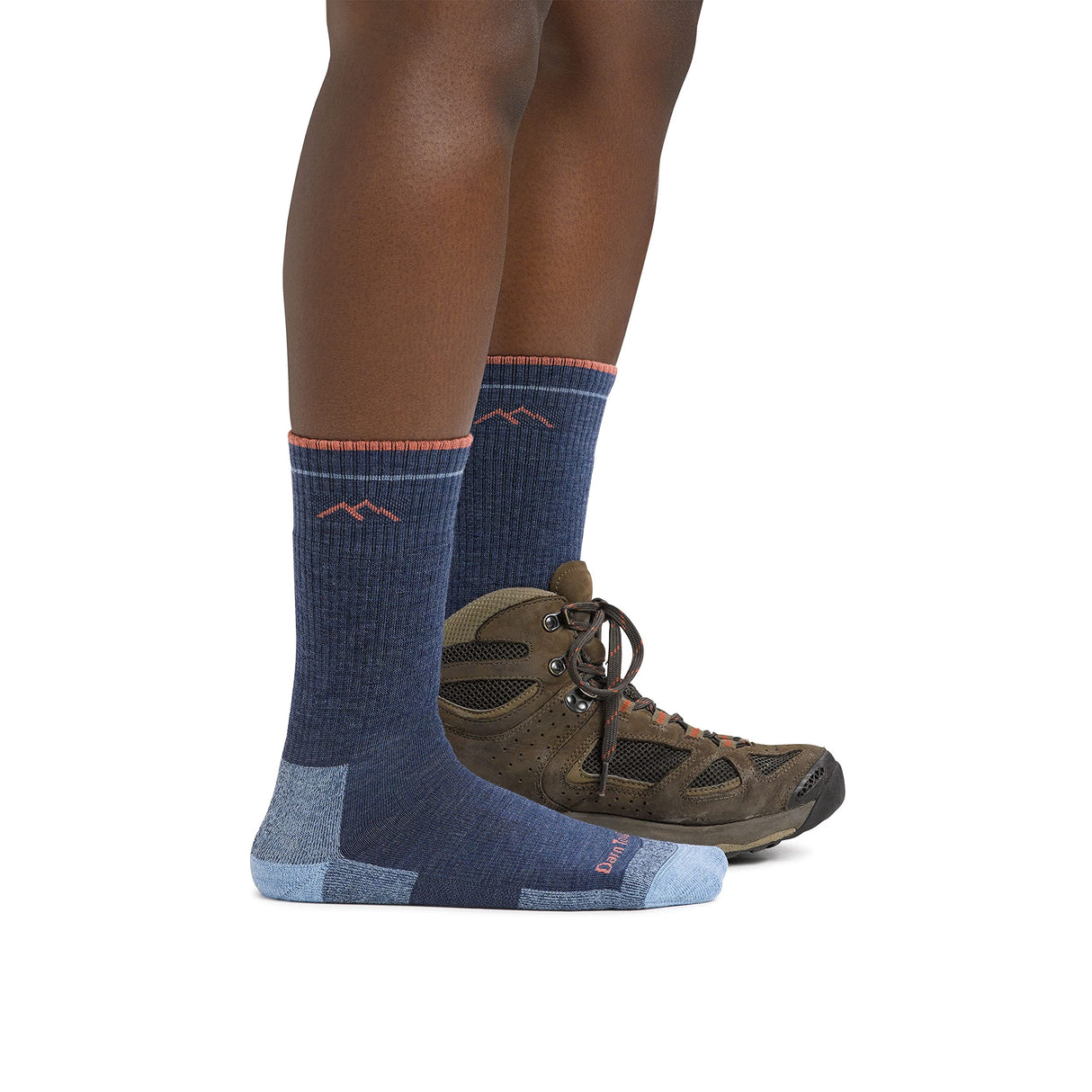 Darn Tough 1907-C-A014-05 Hiker Boot Midweight with Cushion Plum Heather Large