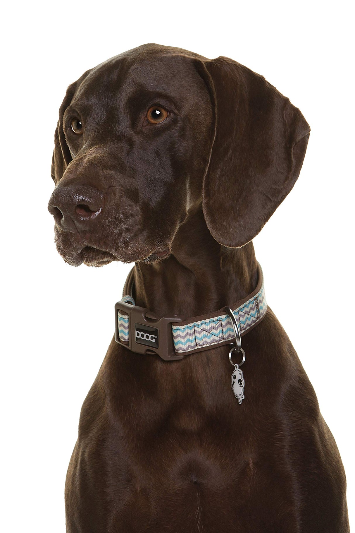 DOOG - Soft and Breathable Neoprene Padded Adjustable Dog Collar