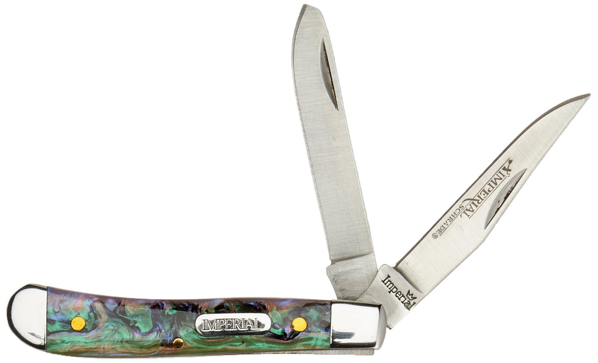 Imperial IMP19PRT: Stainless Steel 2 Blade Pocket Knife 3Cr13 Steel