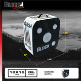 Block Targets B51000 GenZ 16"x8"x18"