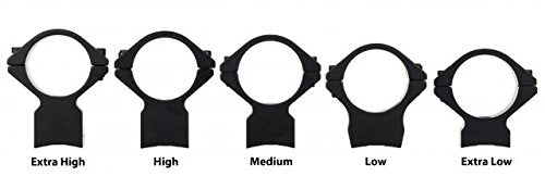 Talley 930701 1" Model 70 (.330) Post 64 Long Action Mag (Low)  F .400 R .525 Height