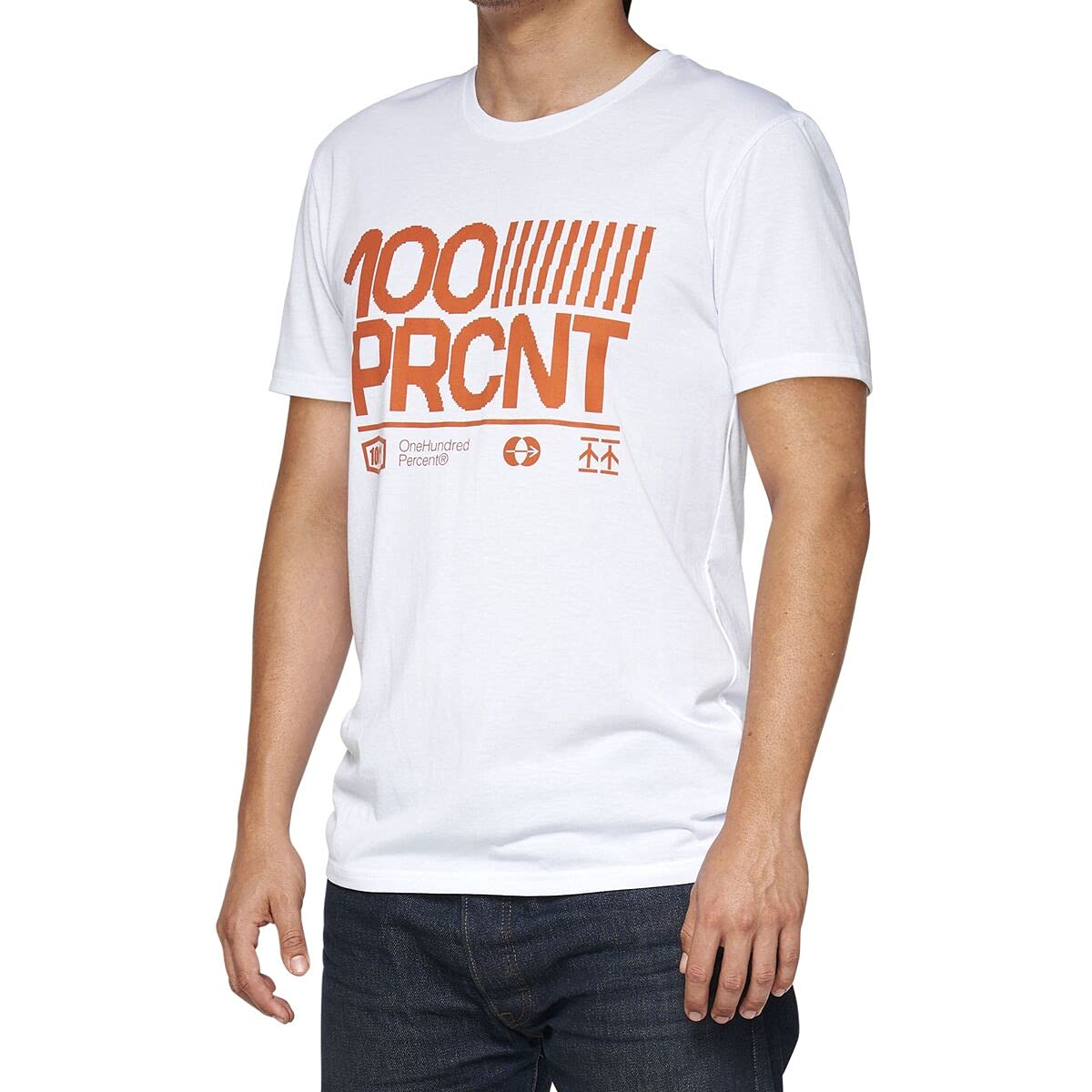 100 Percent - 100% Surman Tech Tee Wht Md (35031-000-11)
