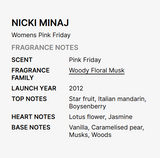 Nicki Minaj BP19626427: 3pcs Pink Friday Window Box Fragrance Set