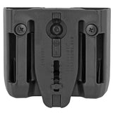 Blackhawk 410610PBK Injection Molded Double Stack Mag Case -Double Row (FITS: 9mm/.40cal/.45cal/10mm/.357 Sig) -Matte Black