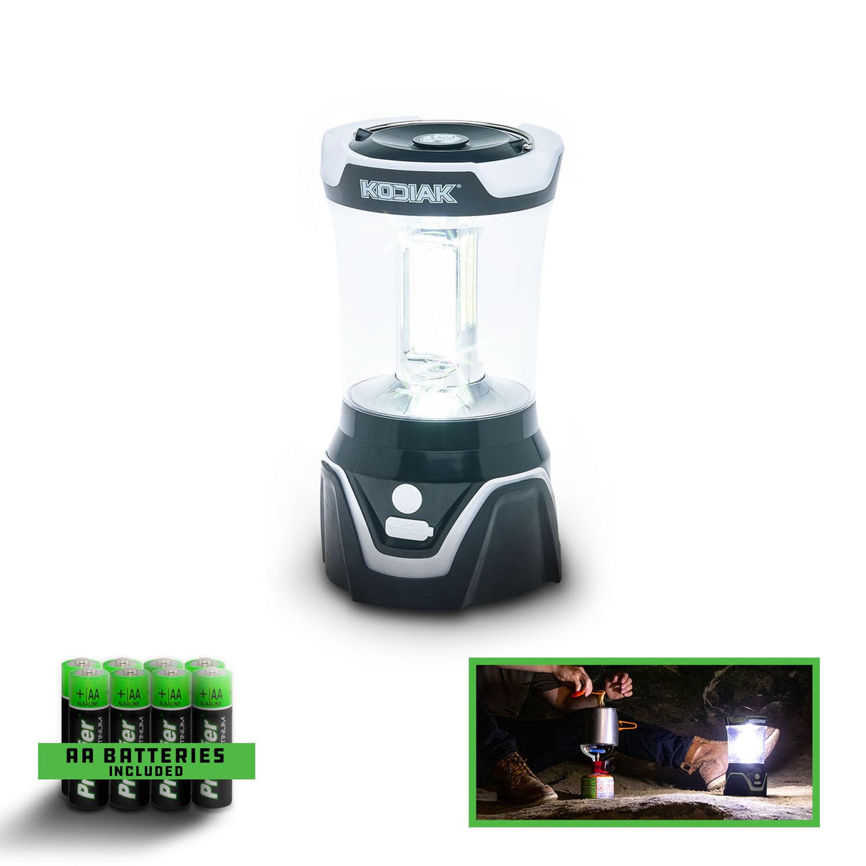 LitezAll 26208 Kodiak Krysis 3000 Lumen Battery Powered Lantern