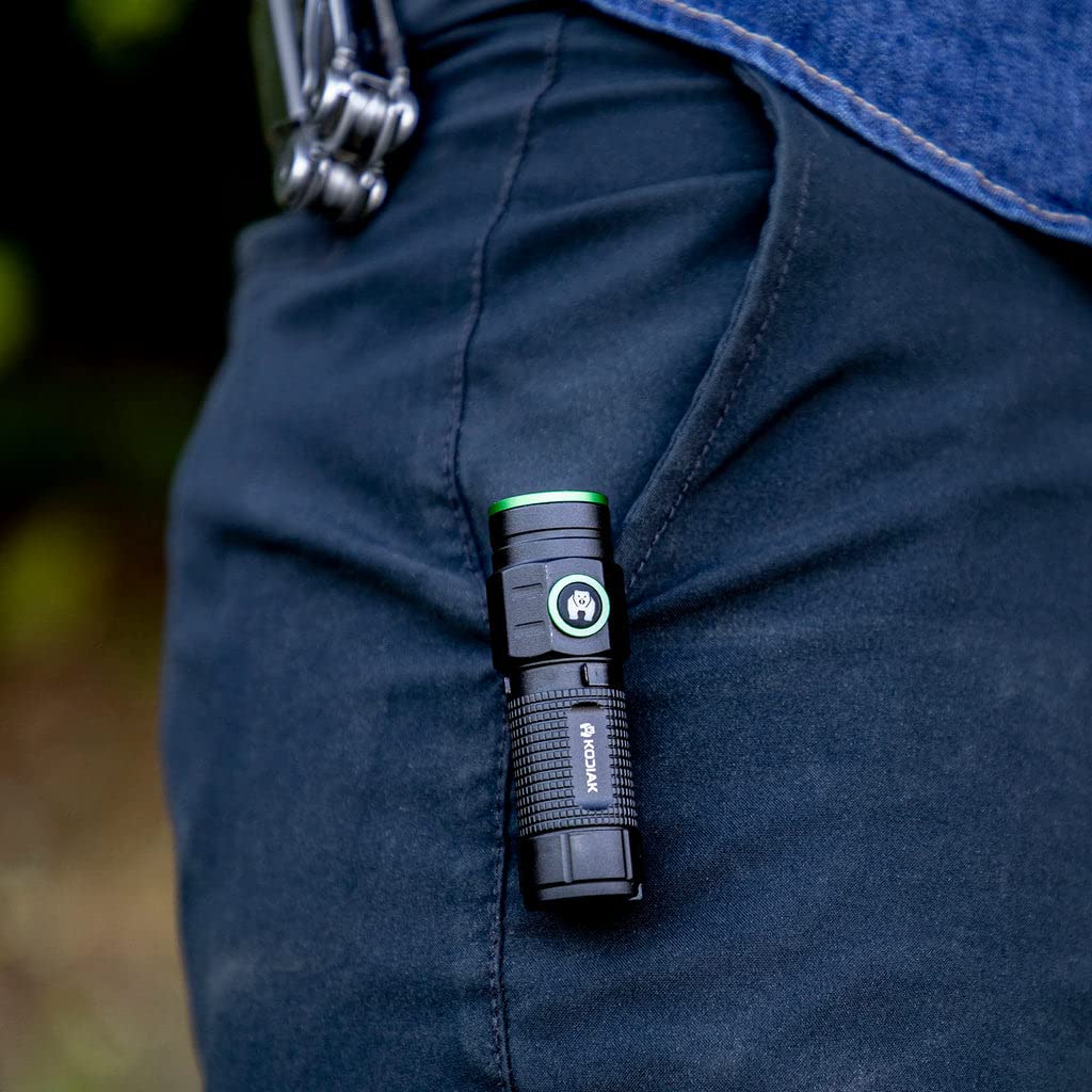 LitezAll 25959 Kodiak KUB Rechargeable Compact Flashlight 1000 Lumens