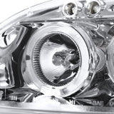 Spec-D Tuning 2LHP-CV96-TM Halo Led Projector Chrome