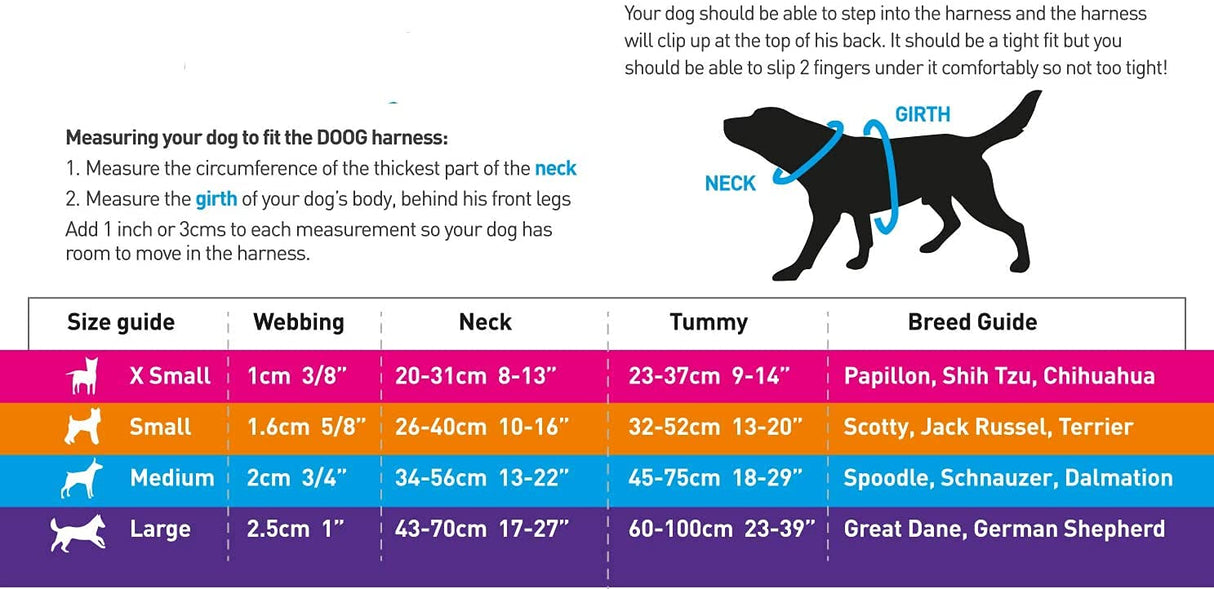 DOOG - Step-In Harness SCOOBY - XSmall