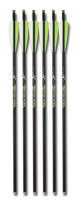 Carbon Express 52140 Piledriver 20" Crossbolt Moon Nock 6 Pack