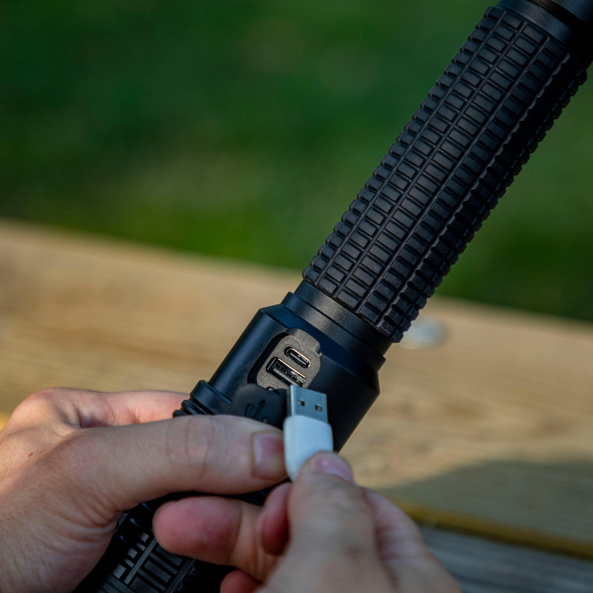 LitezAll 27878 Kodiak Kong 18,000 Lumen Rechargeable Tactical Flashlight