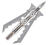 Rage R38700  Hypodermic NC+P 125gr Expandable Broadhead (3 pack)