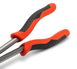 Crescent PSX201C  13" X2 Dual Material Long Reach Bent Nose Pliers -Silver/Red