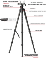 BOG 1159188 DeathGrip Infinite Aluminum Tripod