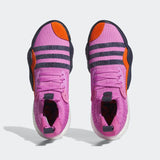 Adidas H064837.5  Trae Young 2 Unisex Tennis Shoes -SIZE: 7.5, Pulse Lilac/Shadow Navy/Impact Orange