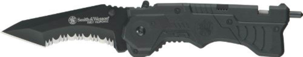 Smith & Wesson SW911B 1st Response M.A.G.I.C. Assisted Opening Liner Lock Folding Knife & Rescue Tool