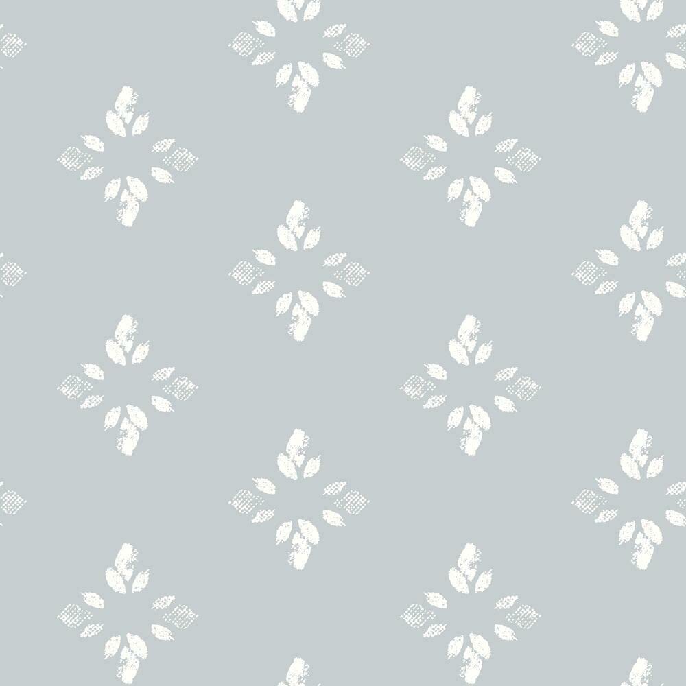 RoomMates RMK12144WP  Rose Lindo Pressed Petals Peel & Stick Wallpaper -Taupe Gray