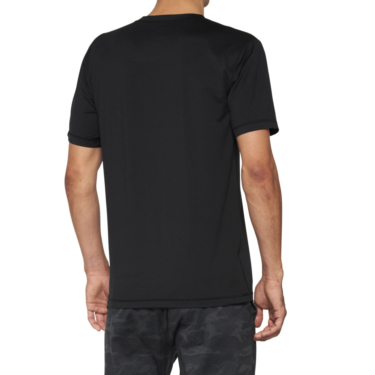 100 Percent - 100% Mission Ath Tee Blk Sm (20014-00000)