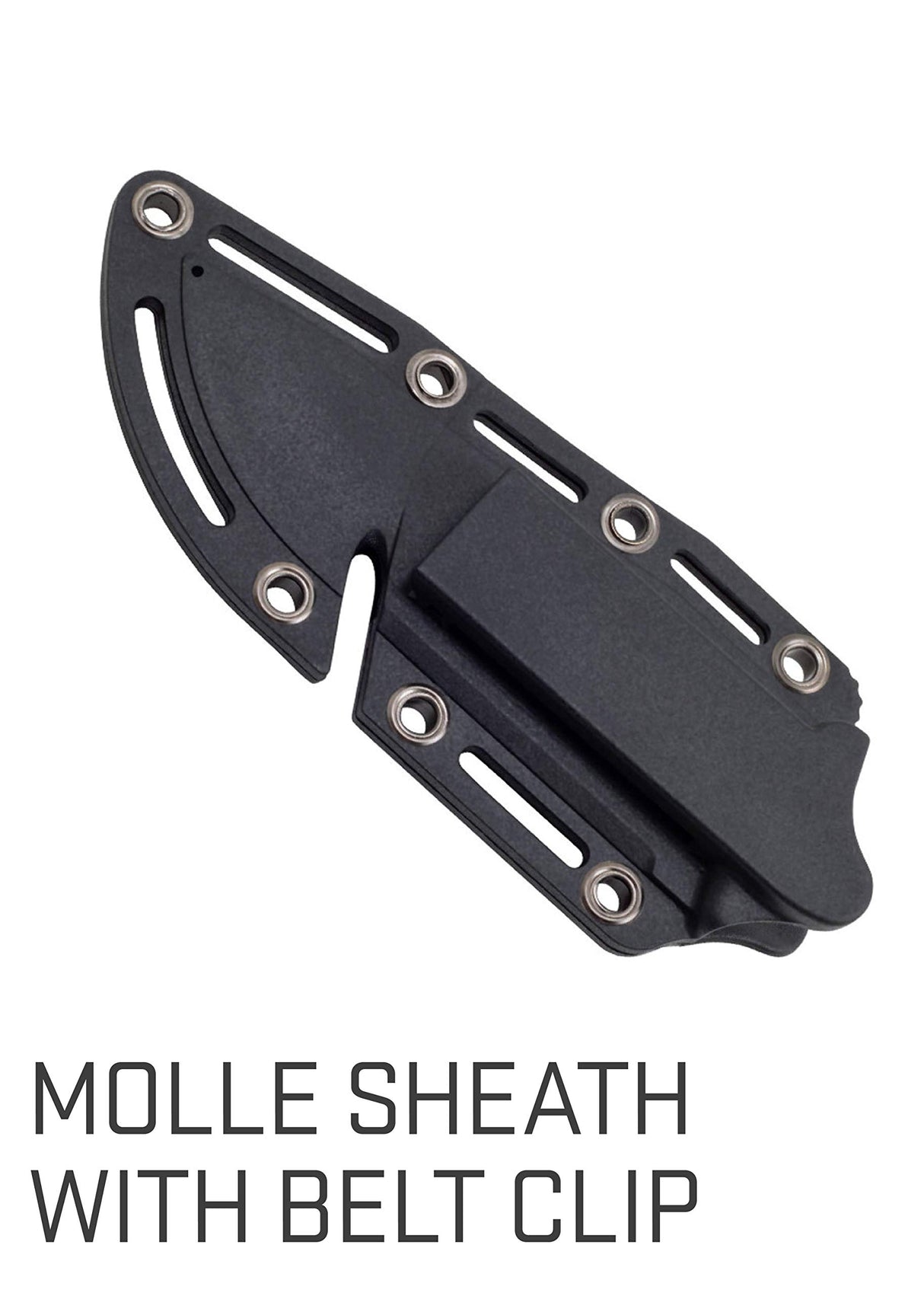 SOG Survival Knife with Sheath - Field Knife Fixed Blade Knives 4 Inch Tactical Knife and Bushcraft Knife w/Full Tang Hunting Knife Blade (FK1001-CP)