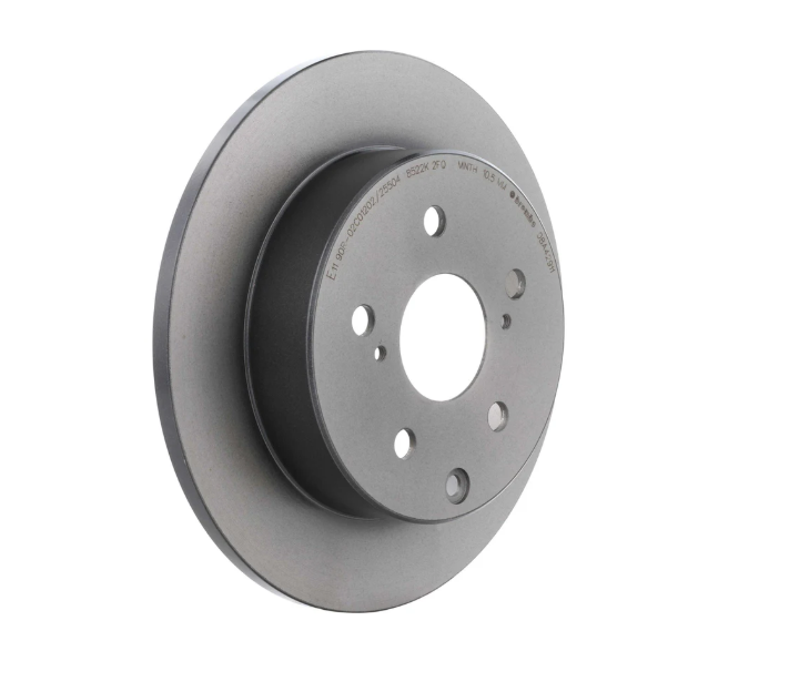 Brembo 08.A429.1X: PRIME UV Coated Rear Disc Brake Rotor  (FITS: 2010 Lexus HS250h & 2013 Toyota RAV4)