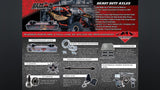 Demon Powersports PABL-3002HD: ATV/UTV Bracket Lift Kit