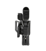 BLACKHAWK! 410200BKR T-Series L2C Light-Bearing Holster (Right Hand) -Black