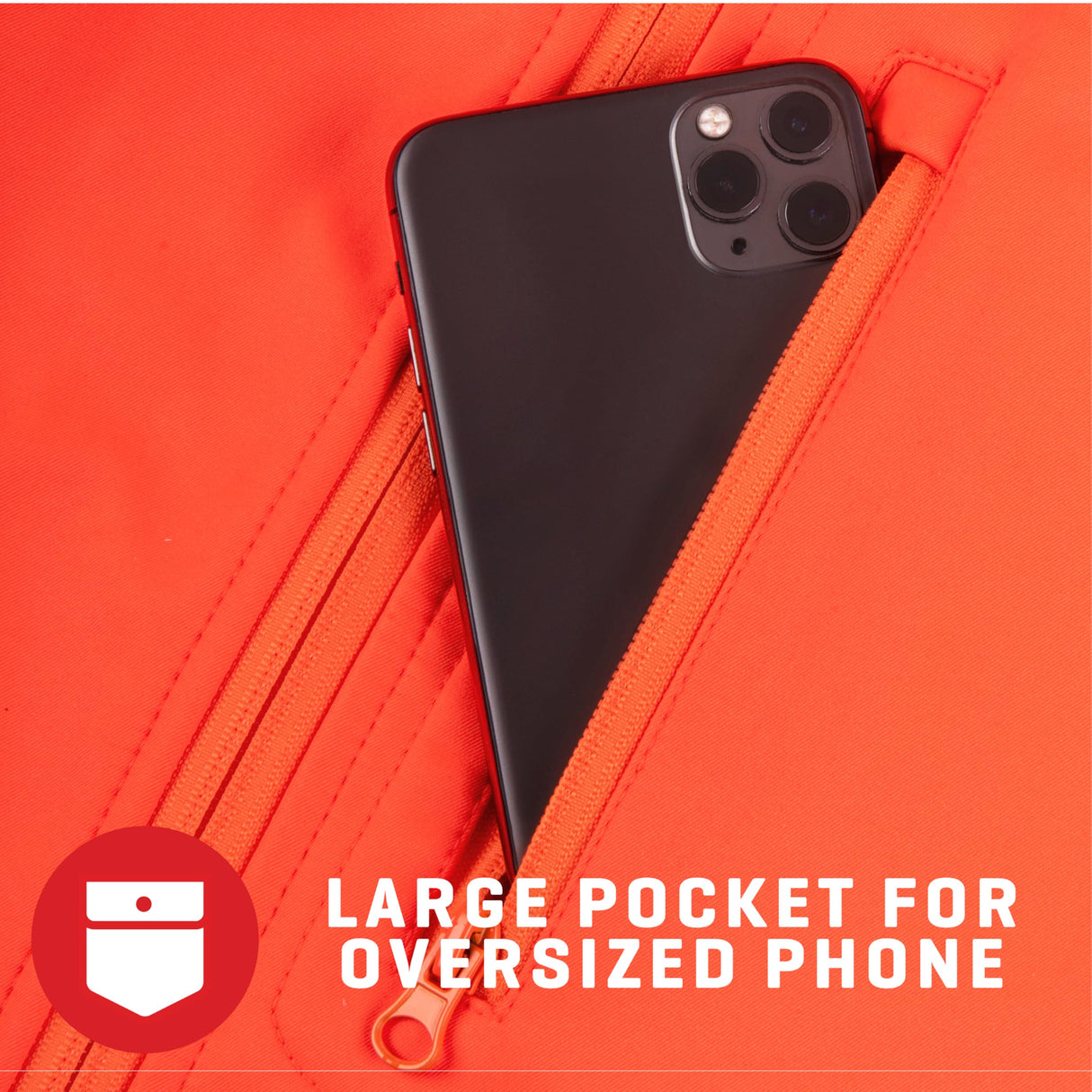 Allen Company 2337  Men's Softshell Blaze Hunting Vest -SIZE: Large, Blaze Orange