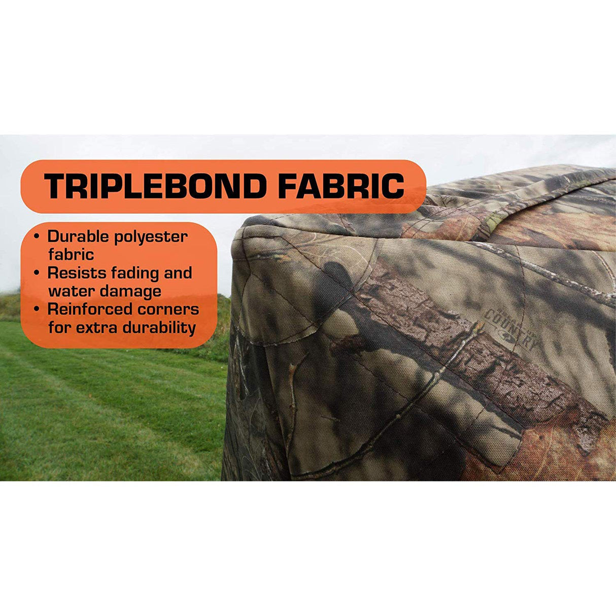 Rhino R50-RTE 1 man Small Spring Steel Blind-Realtree Edge