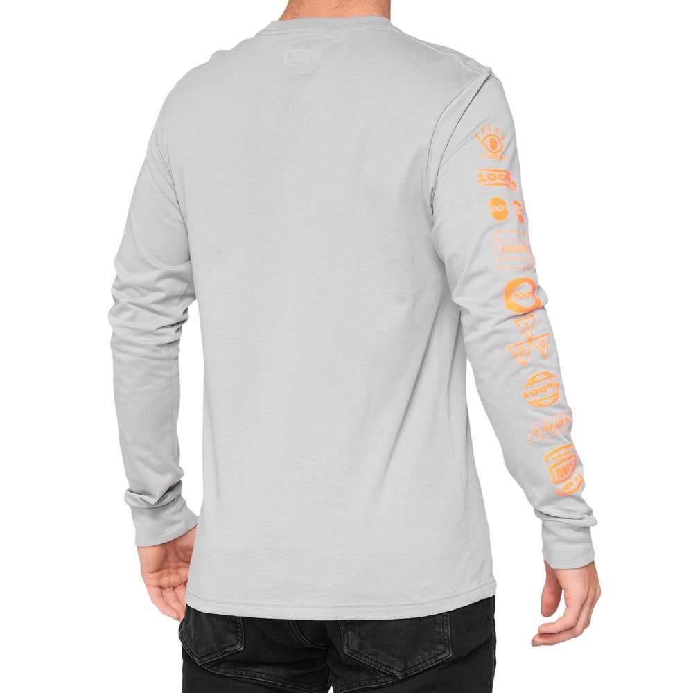 100 Percent - 100% Retro Future Ls Tee Vapor Md (33007-404-11)