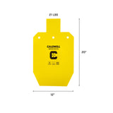 Caldwell 1116702 AR500 66% IPSC Steel Target New 2020