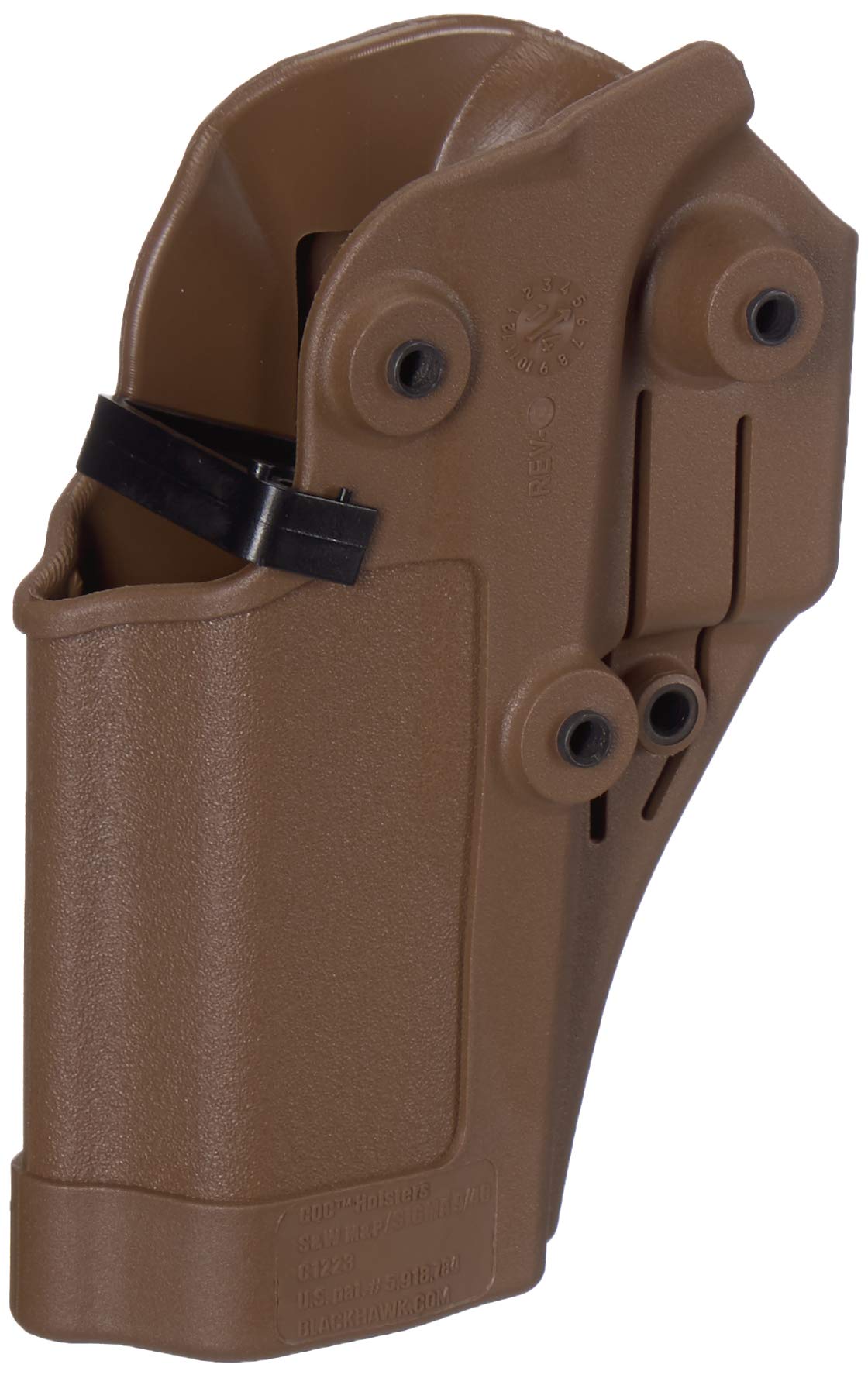 BLACKHAWK! 410500CT-R Serpa CQC Concealment Holster (Right Hand) -Matte Coyote Tan