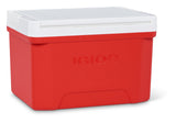 Igloo 00032856  9Qt Cool 9 Hardside Cooler-Red/White