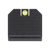 Night Fision  GLK-005-465-488-YGZX Optics Ready Stealth Night Sight Set for Glock 48 w/ RMRcc - Yellow Front Ring, Blank Rear Sight