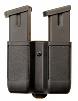 Blackhawk 410610PBK Injection Molded Double Stack Mag Case -Double Row (FITS: 9mm/.40cal/.45cal/10mm/.357 Sig) -Matte Black