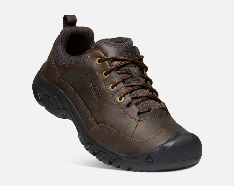 KEEN Footwear 102328811  Men's Targhee III Oxford Wide Shoes -SIZE: 11 W, Dark Earth/Mulch